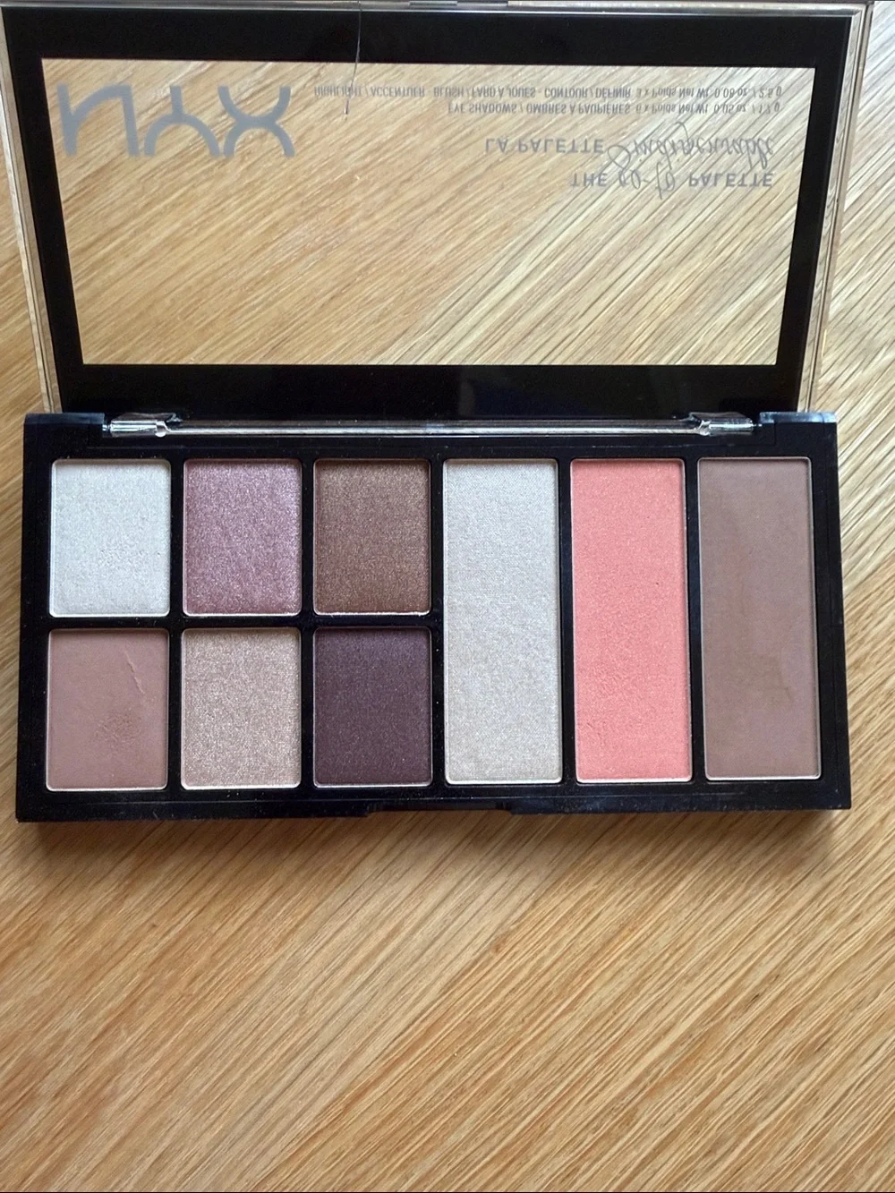 Lot of 4 makeup palettes, Brand New! Ulta, NYX, and essence